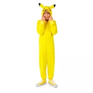 Pokemon Pikachu Hooded Costume - Bright Yellow